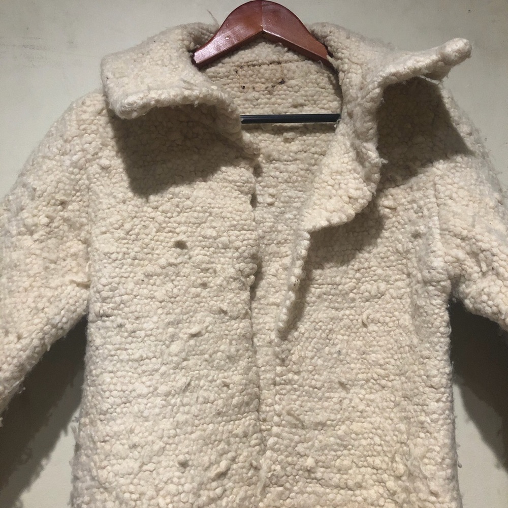 Vintage.Some sort of wool coat.